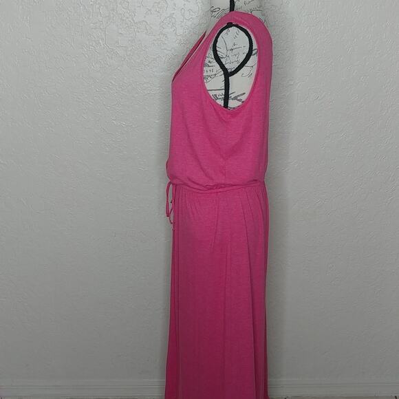 Joe by Joe Boxer Maxi Dress Pink Size M - Picture 5 of 6